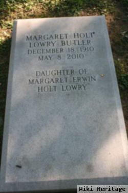 Margaret Holt Lowry Butler