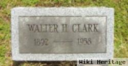 Walter H Clark