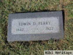 Edwin D Perry