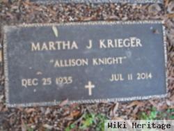 Martha Jeanette Krieger