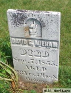 David E. Milham