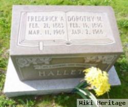 Frederick A Hallet