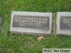 Gladys M Brown