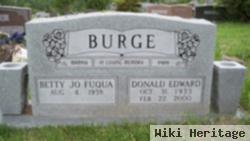 Donald Edward Burge