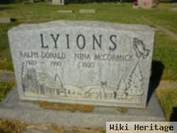 Ralph Donald Lyions