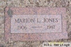 Marion L Jones