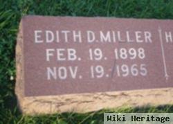 Edith D Miller