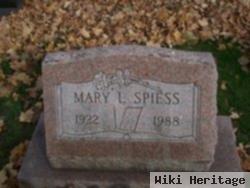 Mary L Spiess