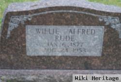 Willie Alfred Rude