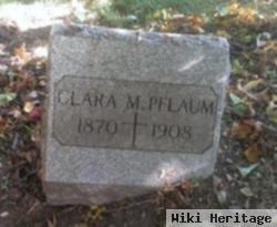 Clara M Pflaum