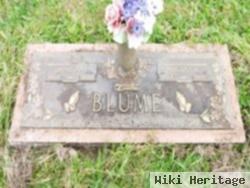 August A Blume