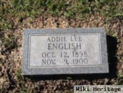 Addie Lee English