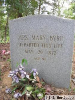 Mrs Mary Byrd