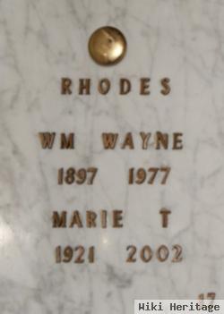 Marie T. Rhodes