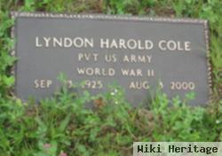 Lyndon Harold Cole