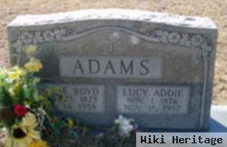 Lucy Addie Adams Adams