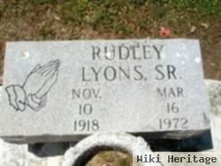 Rudley Lyons, Sr