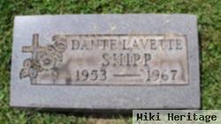 Dante Lavette Shipp