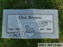 Ora Brown