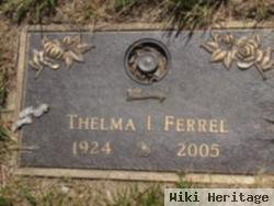 Thelma I. "pee Wee" Leazier Ferrel