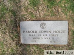 Harold Edwin Holze