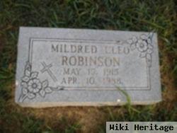 Mildred Cleo Robinson