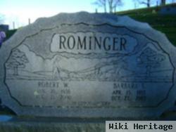 Robert Wayne "bob" Rominger, Sr