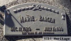 Mary Marie "marie" Thayer Bargen