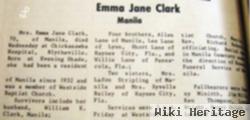 Emma Jane Lane Clark