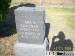 Jane N Davidson