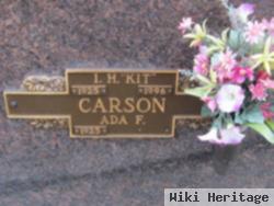 Irving H. "kit" Carson