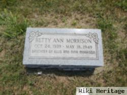 Betty Ann Morrison