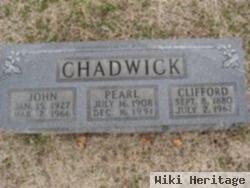 Joseph Clifford "shad" Chadwick