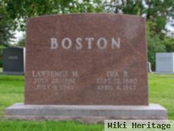 Lawrence M Boston