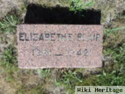 Elizabeth E Blair