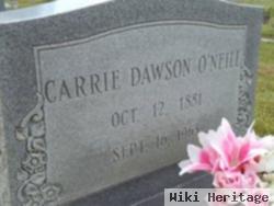 Carrie Appalona Dawson O'neill