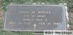 Paul D. White