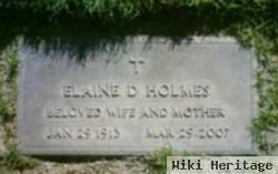 Elaine D. Holmes