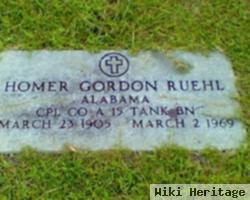 Corp Homer Gordon Ruehl