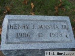 Henry J Jansma, Jr