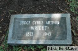 Judge Cyrus Arthur Wright