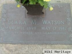 Clara M Watson