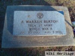 R. Warren Burton
