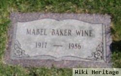 Mabel Baker Wine