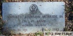 Geoffery Addison Mcbride, Sr