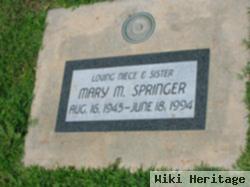 Mary M. Springer