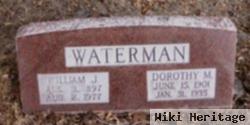 William J Waterman