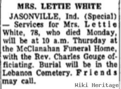 Lettie Wood White