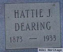 Harriet J Hattie Weaver Dearing