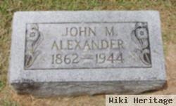 John M Alexander